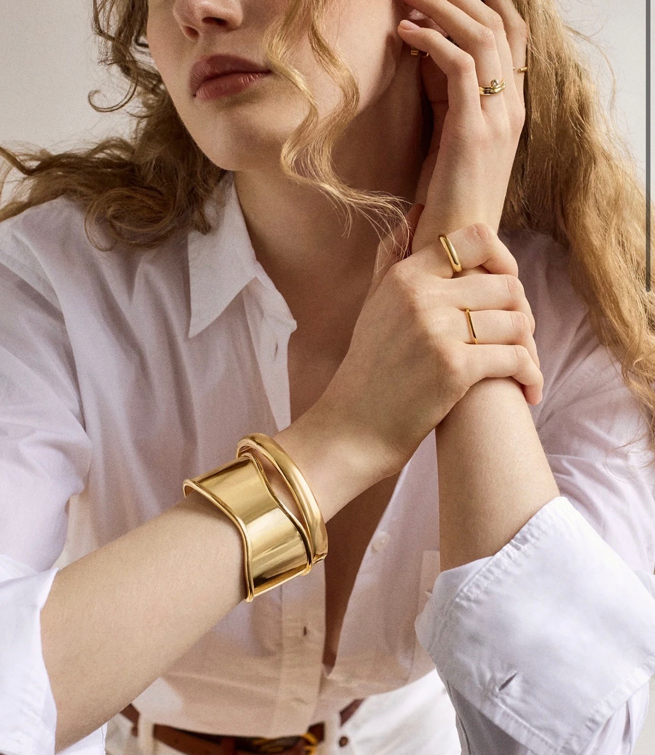 Cuff bracelet on sale this weekend only for $14 at Bauble Bar

#LTKSaleAlert #LTKWorkwear #LTKFindsUnder50