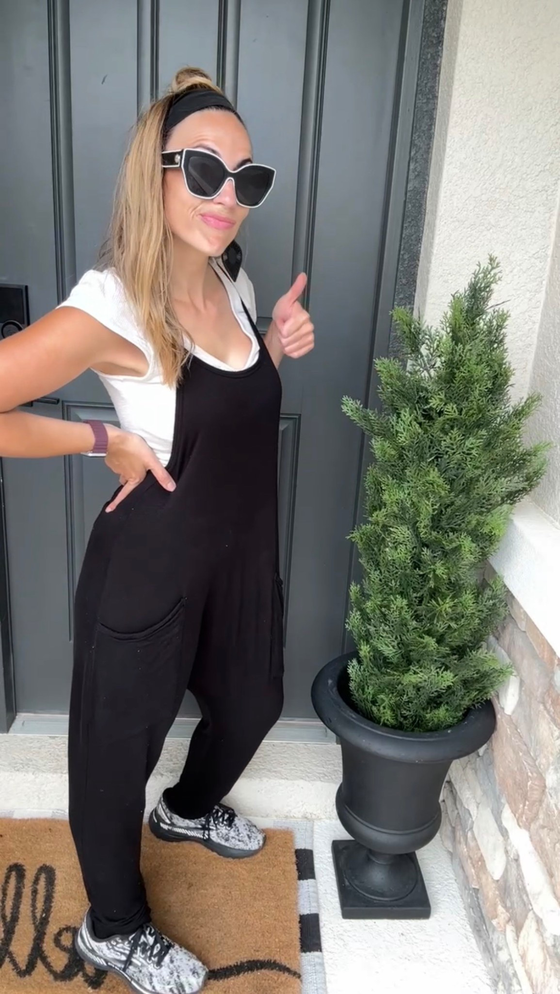 My go-to DIY / mom outfit 🤍

This romper is SO soft and actually has pockets 🙌 Easy to throw on and still feel put together whether I’m working on projects or running around with the kids.

Wearing a size small + it comes in tons of colors!

#LTKootd #LTKmomlife