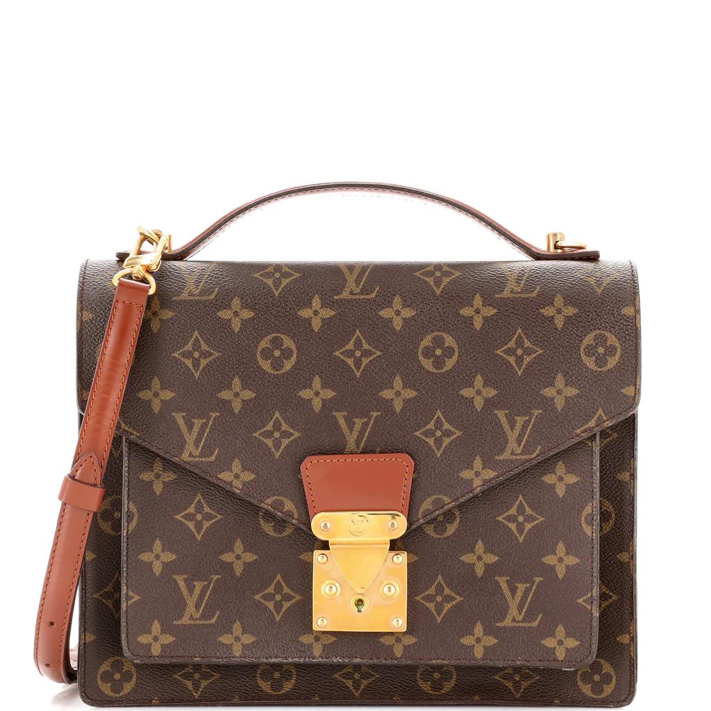 Monceau Handbag Monogram Canvas | Rebag