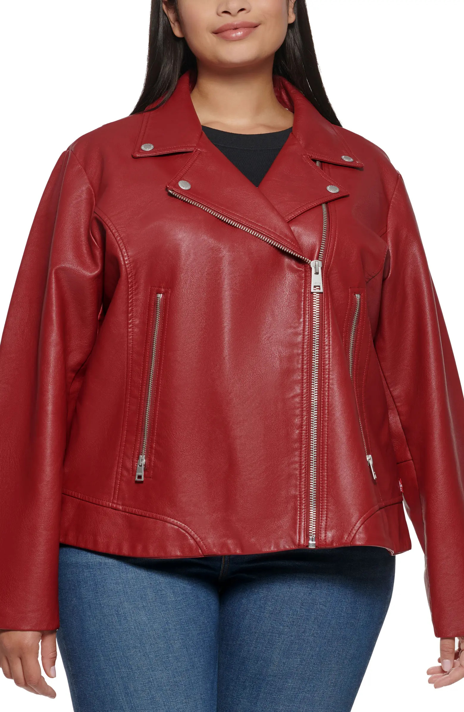Faux Leather Moto Jacket | Nordstrom