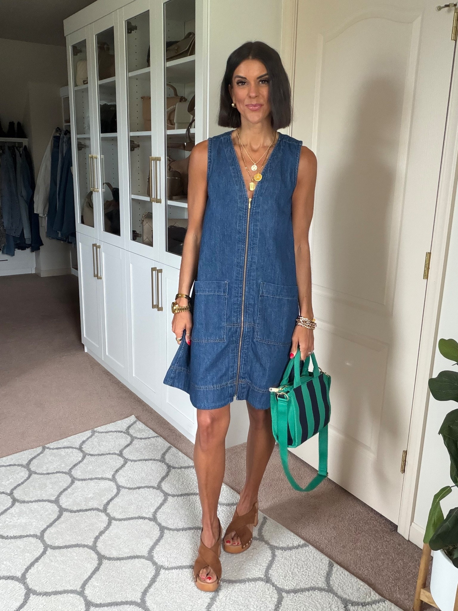 Size xs in Walmart dress 

#LTKootd #LTKmomlife #LTKSeasonal