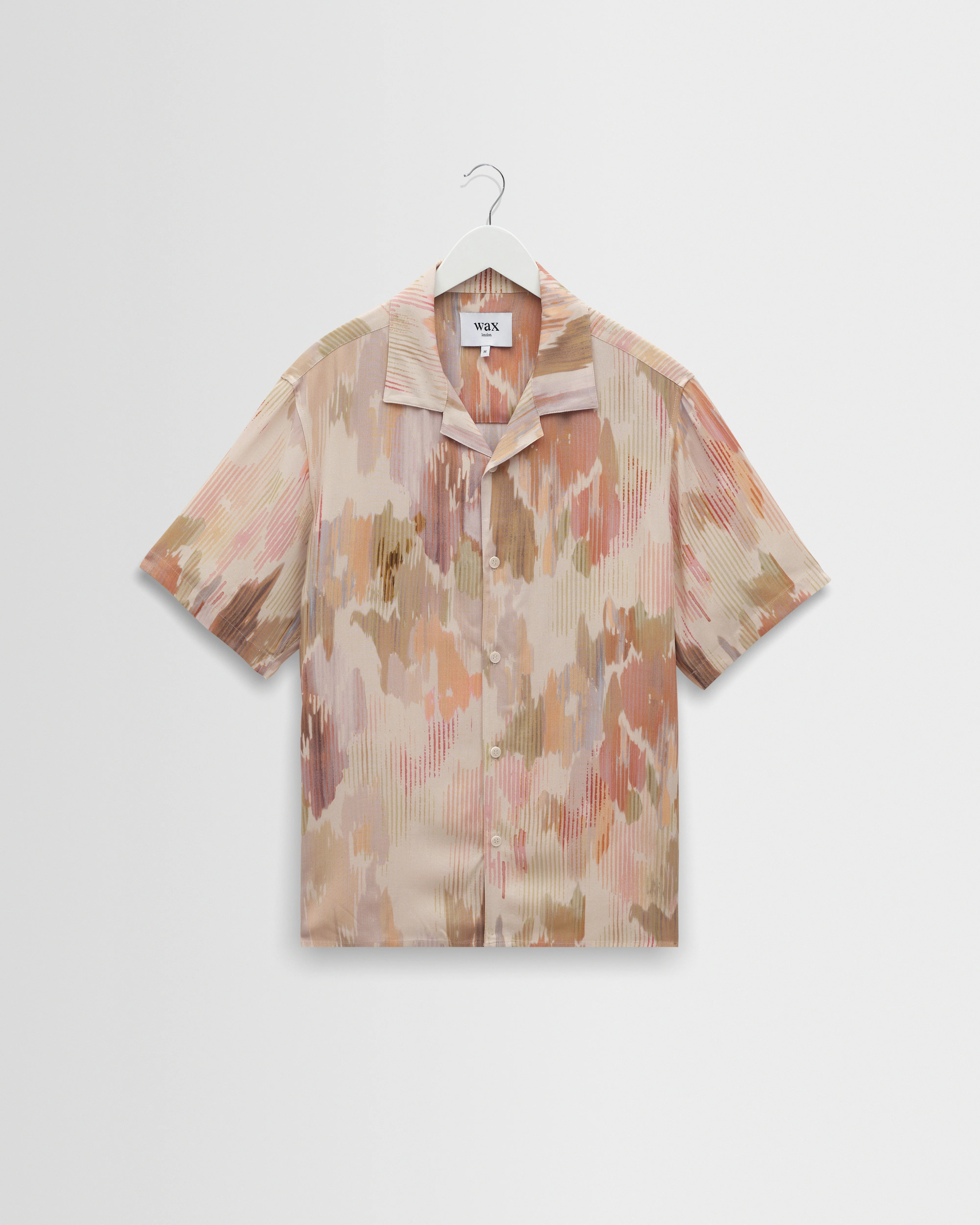 Didcot - Pastel And Multicolour Floral Short-Sleeve Shirt | Wax London US
