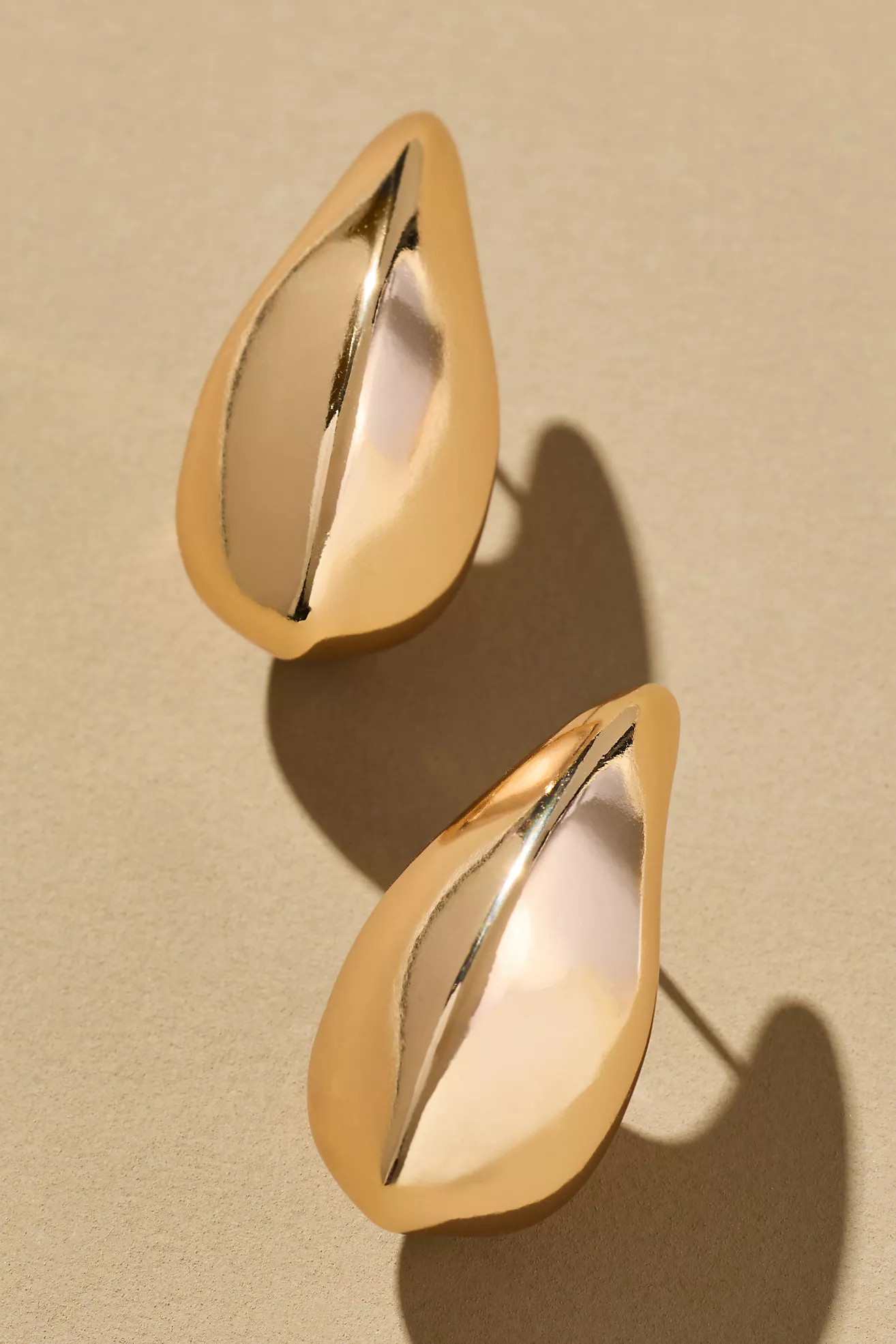 Curved Teardrop Earrings | Anthropologie (US)