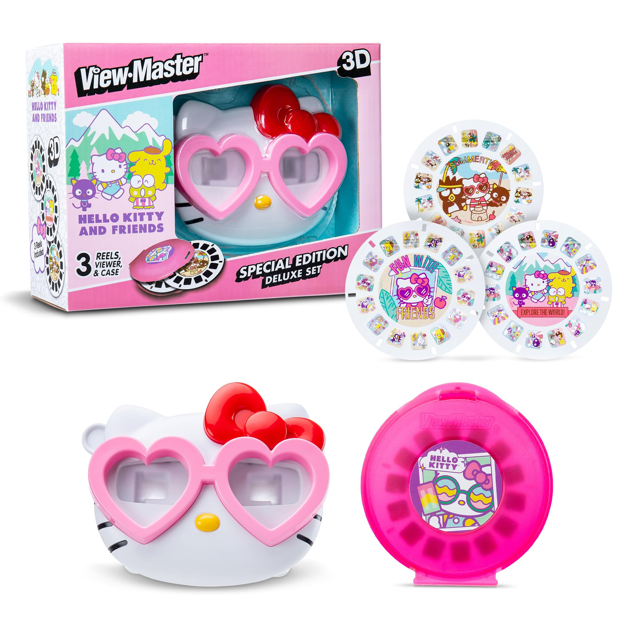 View Master - Hello Kitty Deluxe View Finder Set - Reel Viewer for Kids, Adults, Classic Game, Re... | Amazon (US)