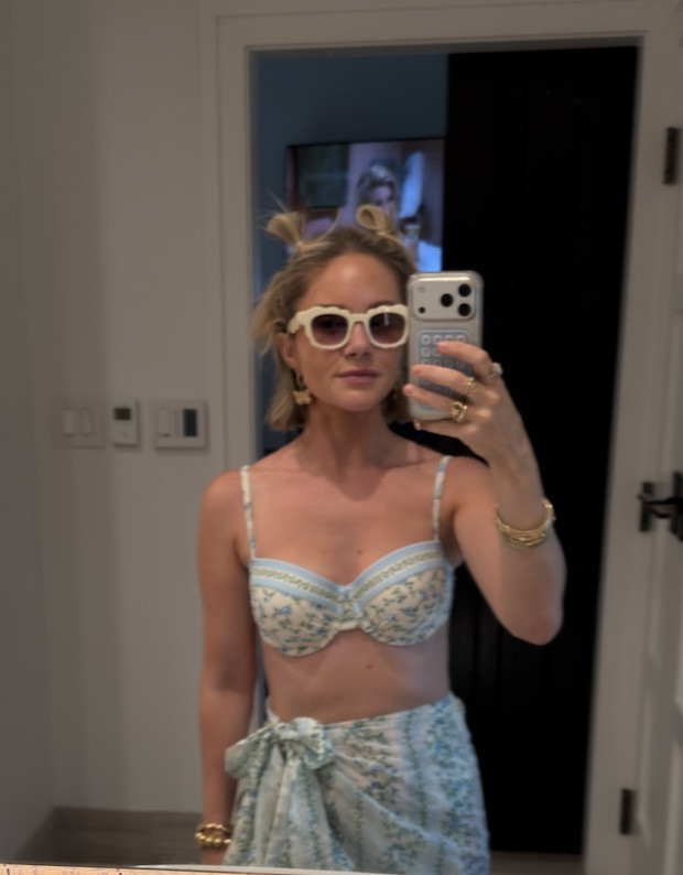 Loving this look for less swimsuit from Target! Comes in a one piece version too! 

#LTKSaleAlert #LTKootd