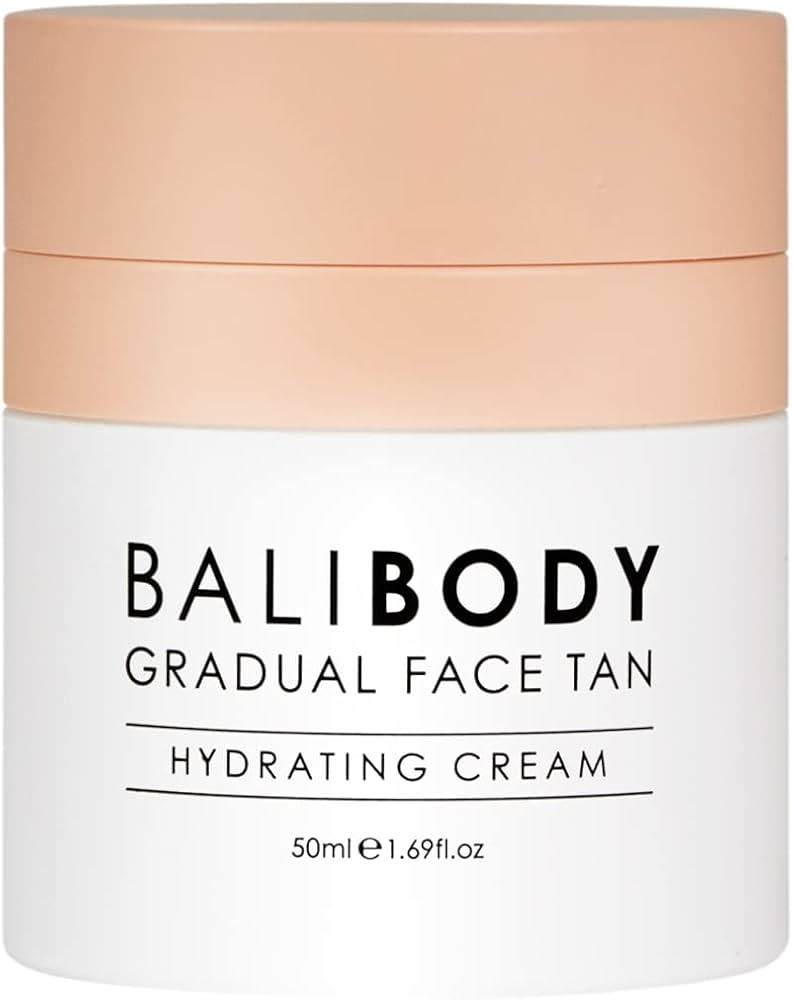 Bali Body Gradual Face Tan | Daily Face Moisturizer | Anti-Aging Hydrating Cream | Evens Skin Ton... | Amazon (US)
