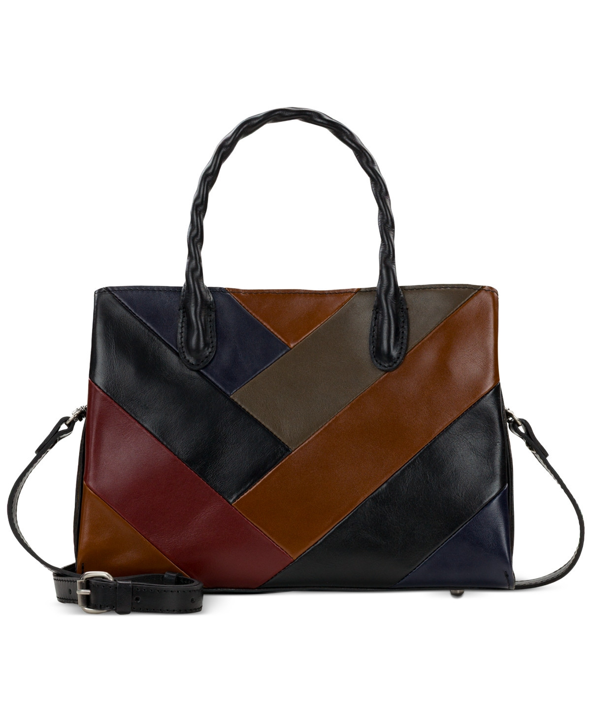 Patricia Nash Women's Genovese Satchel Bag - Black | Macy's