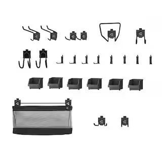 Gladiator GearTrack and GearWall Garage Hook Accessory Kit 2 GAWA24SKRH - The Home Depot | The Home Depot