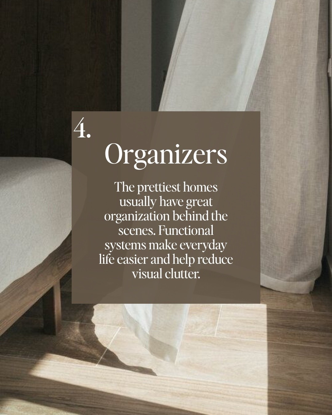 Organizers!