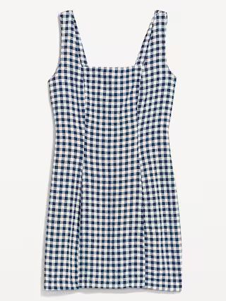 Sleeveless Linen-Blend Mini Dress | Old Navy (US)