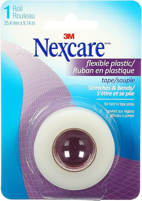 Nexcare™ Flexible Clear Tape 771-CA, 1 in x 360 in (25.4 mm x 9.1 m), 1/Pack | Amazon (CA)