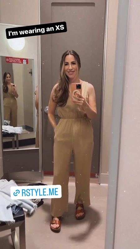 Love this jumpsuit from target. One of the best I’ve found in a while. Other colors available. 

#LTKstyletip #LTKunder50 #LTKunder100