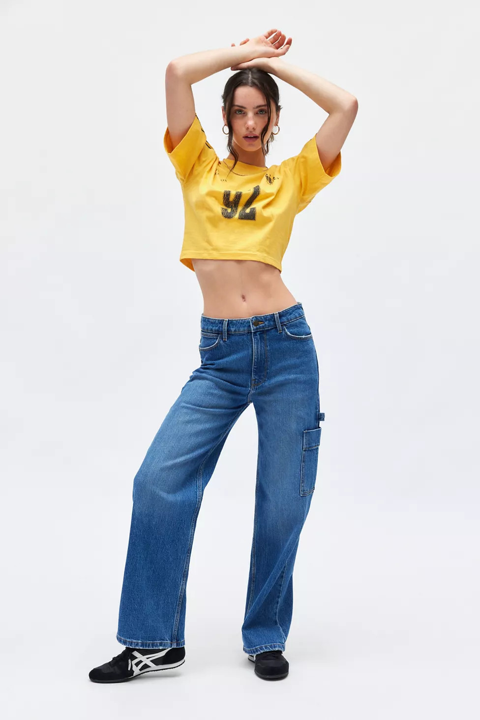 Wrangler Mid Rise Loose Carpenter Jean | Urban Outfitters (US and RoW)