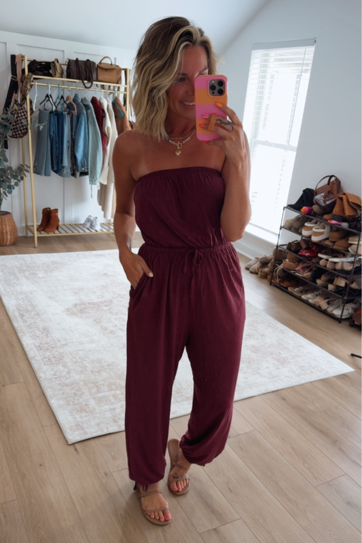 Perfect throw on & go summer lightweight romper from American Eagle! 5’6 139lbs size small 

#LTKSaleAlert #LTKSeasonal #LTKootd