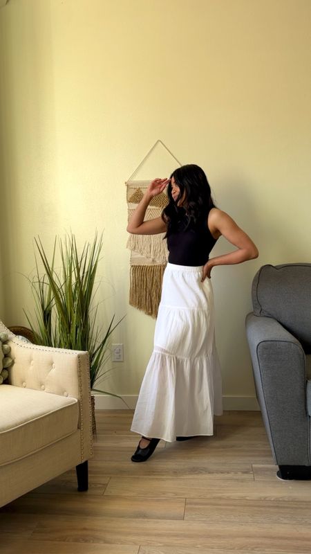 Found the perfect white maxi skirt for summer! I’m 5ft tall for reference. 

#LTKVideo #LTKStyleTip