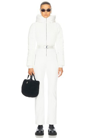 Fusalp Marie II Ski Suit in Neige - White. Size 42 (also in 36). | FWRD 