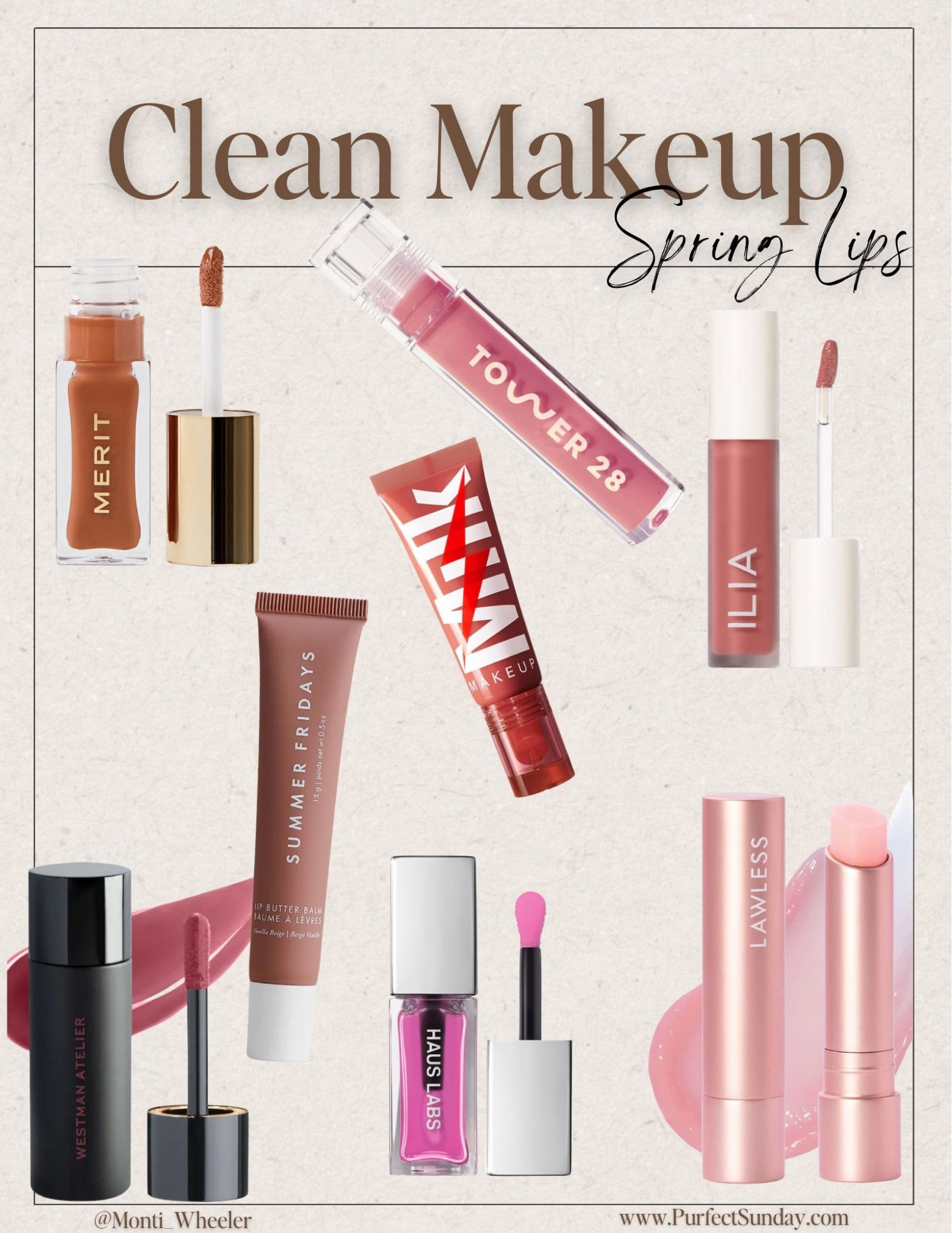 Clean beauty makeup essentials at Sephora for beautiful hydrated lips all spring and summer long! My personal favorites I use are Summer Fridays, Merit and Tower 28. 

Milk Makeup, Ila, Westman Atelier, Haus Labs, Lawless 


#LTKbeauty #LTKunder50 #LTKstyletip