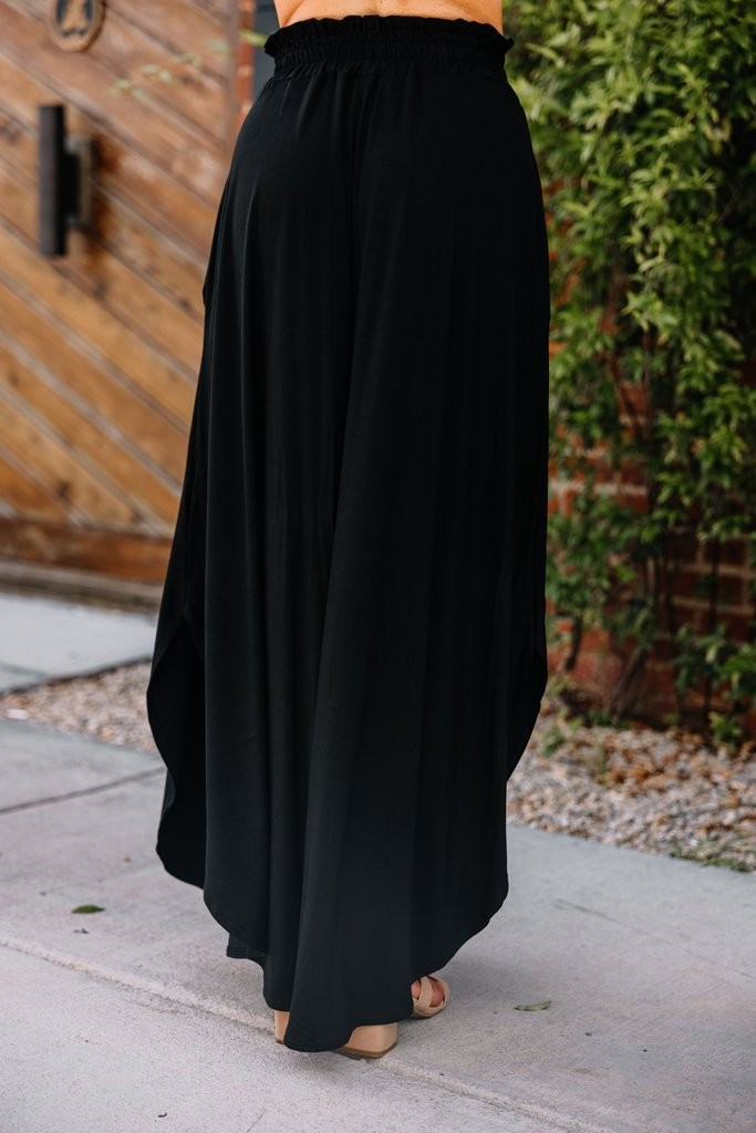 It's A Lovely Day Black Maxi Skirt | The Mint Julep Boutique