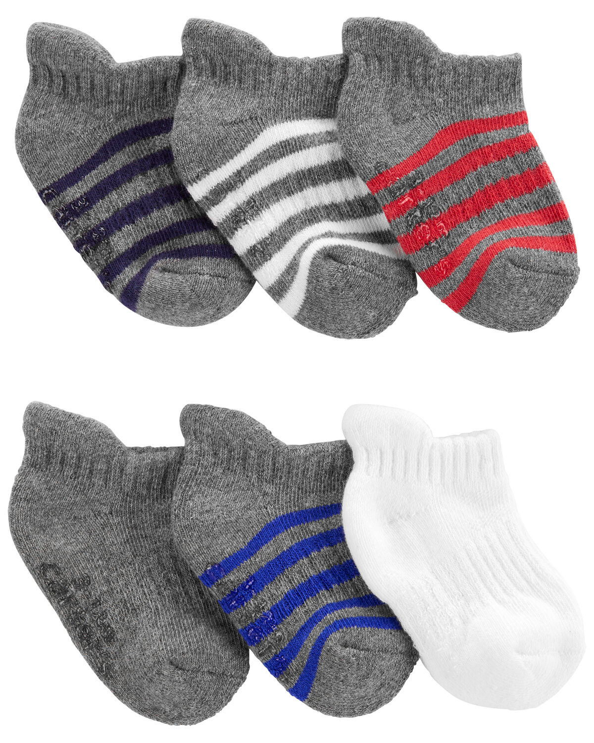 Multi Toddler 6-Pack Ankle Socks | carters.com | Carter's