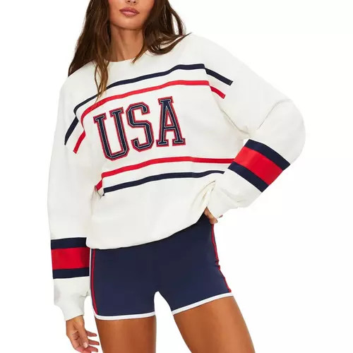 Women's Beach Riot Devyn Oversized Crewneck Sweatshirt | Scheels Sports