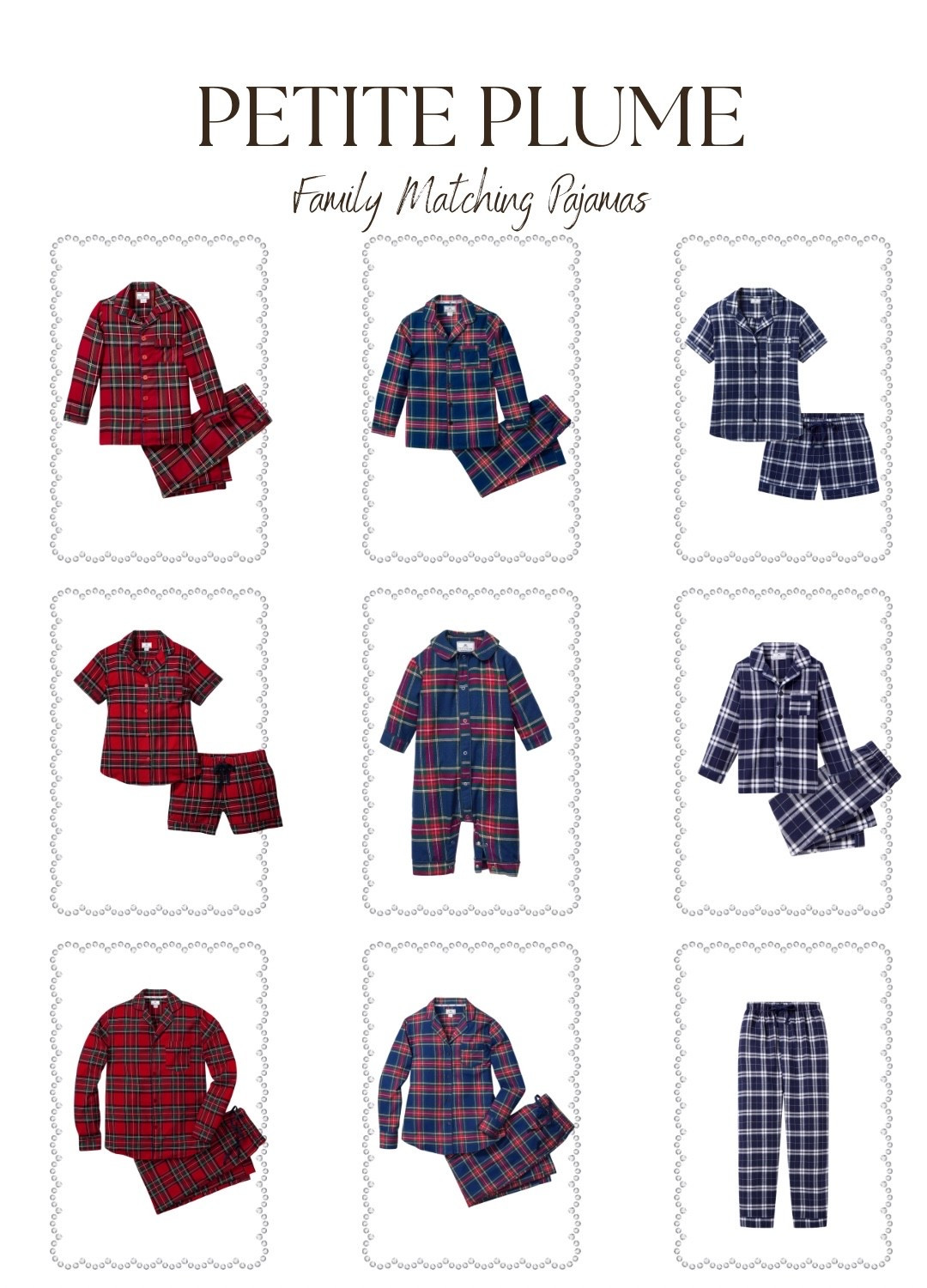 Petite Plume Matching Family Pajamas. Black Friday Sale 20% Off Almost Everything  

#LTKHoliday #LTKSeasonal #LTKSaleAlert