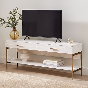 Foundry Low Console (60") | West Elm (US)
