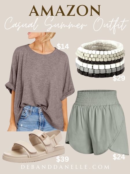 Amazon fashion finds under $40 for a casual Summer look that is both comfortable and stylish. I love this relaxed fit for running errands and working around the house. 

#LTKFindsUnder50 #LTKMidsize #LTKStyleTip