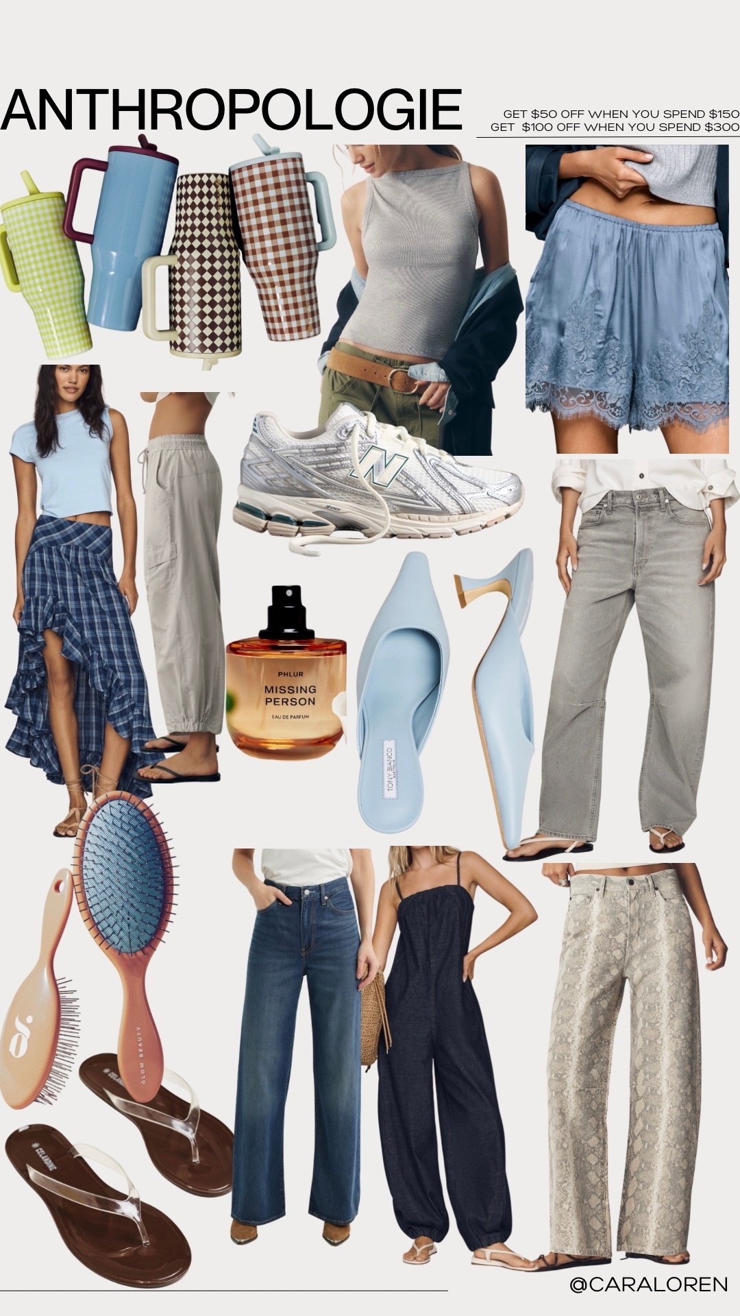 @Anthropologie get $50 off when you spend $150+ or $100 off when you spend $300+

#LTKSaleAlert #LTKPetite #LTKootd