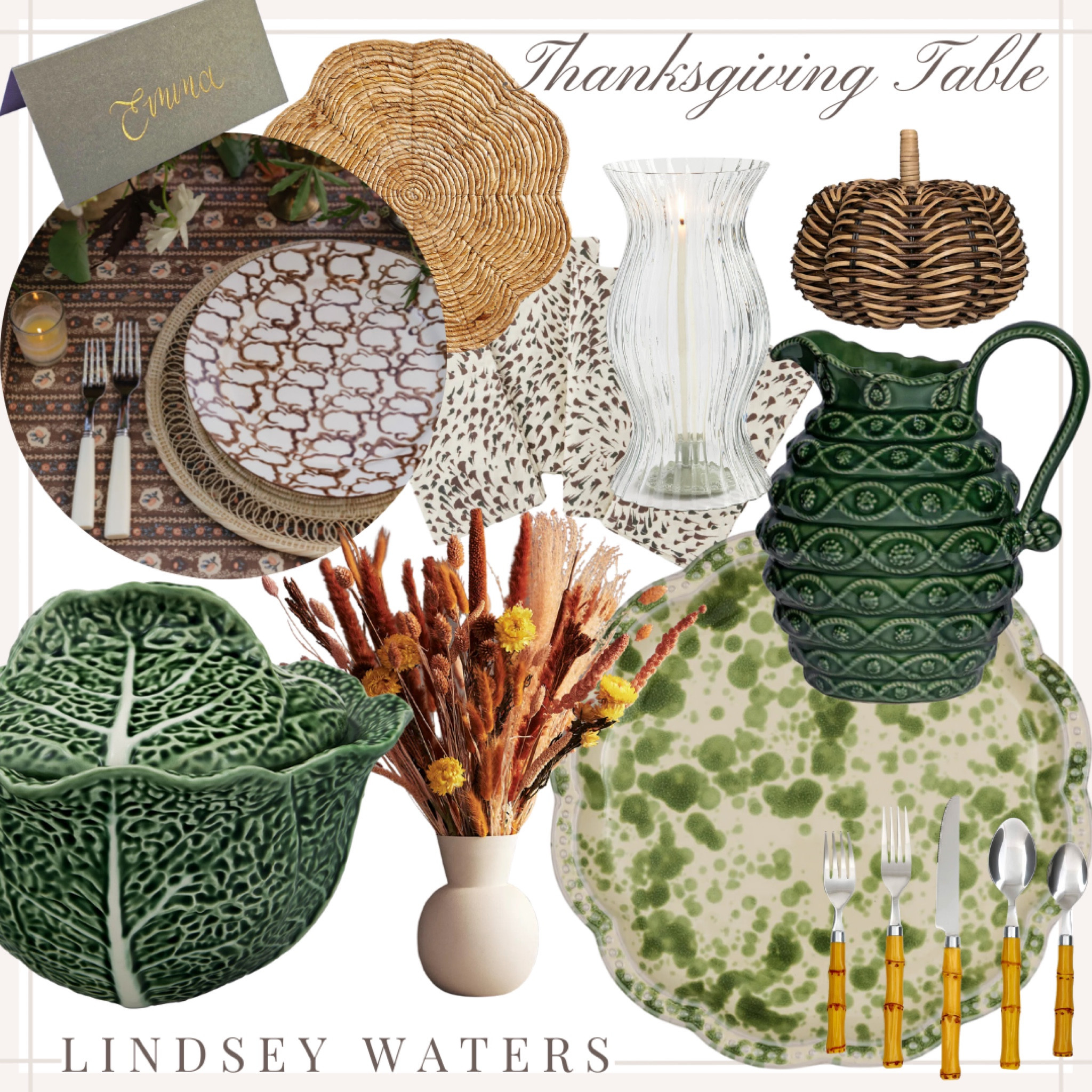 Ideas for your Thanksgiving tablescape.

Block print tablecloth sponge ware Tory Burch home 

#LTKfindsunder50 #LTKhome