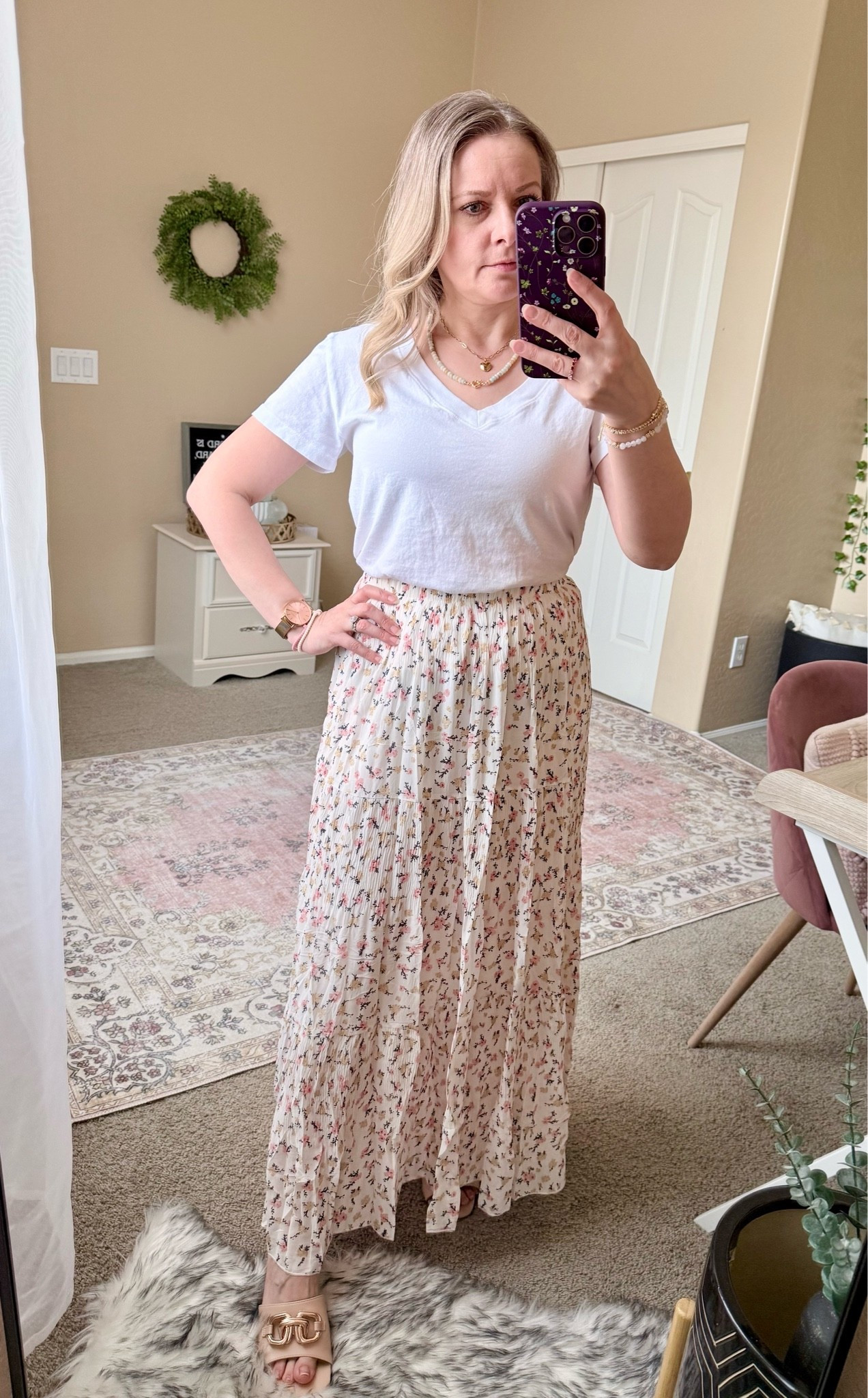 Summer skirt from Amazon.

#LTKSeasonal #LTKOver40 #LTKSaleAlert