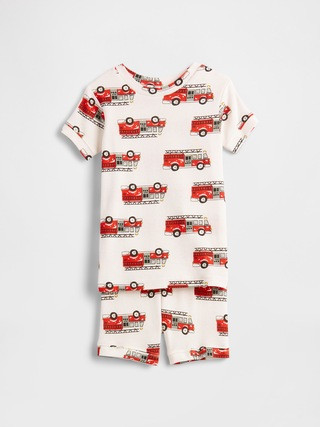babyGap 100% Organic Cotton Safari PJ Set | Gap Factory