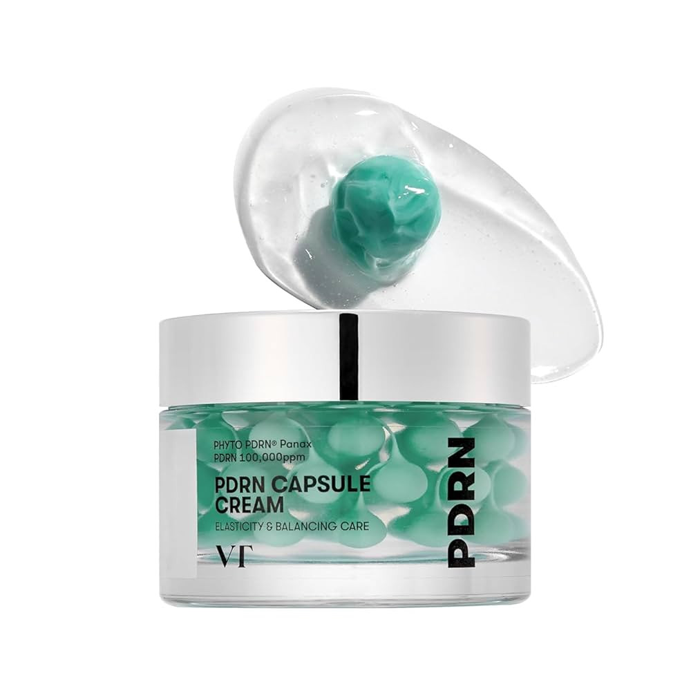 VT COSMETICS PDRN Capsule Cream 100, Hydrating Face Moisturizer with 100,000ppm PDRN, Hyaluronic ... | Amazon (US)