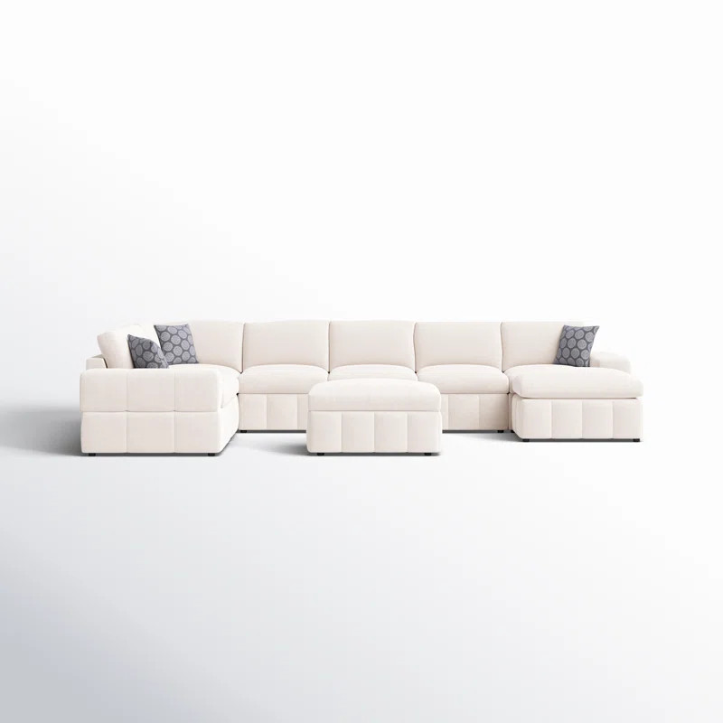 Boutin 9 - Piece Upholstered Sectional | Wayfair North America