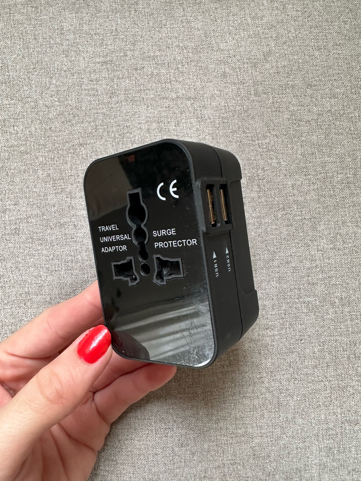Christmas Travel Gift Ideas, Part 3
When traveling abroad you need an adapter to plug anything in. This one is super compact, covers a lot of countries, and has USB ports so you can charge multiple things at once! The perfect gift for a travel lover  

#LTKtravel #LTKGiftGuide