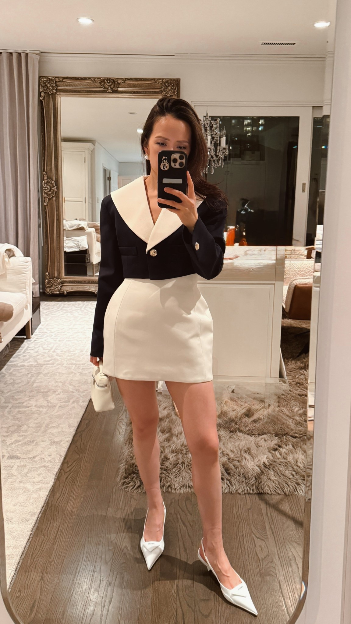 Miu Miu blazer, wardrobe NYC skirt, loro piana L19, Prada slingback

#LTKgrwm #LTKmomlife #LTKdayinmylife