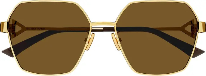 57mm Geometric Sunglasses | Nordstrom