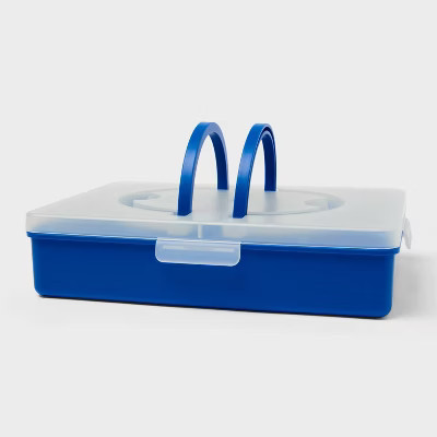 Rectangle Snackle Box Blue - Sun Squad™ | Target