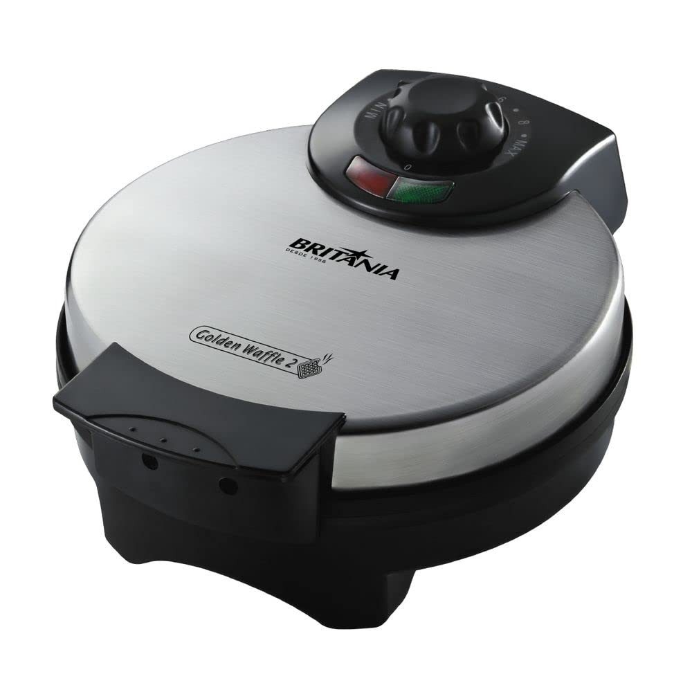 Britânia Golden Waffle Máquina 110V 850W, Prata/Preto | Amazon (BR)