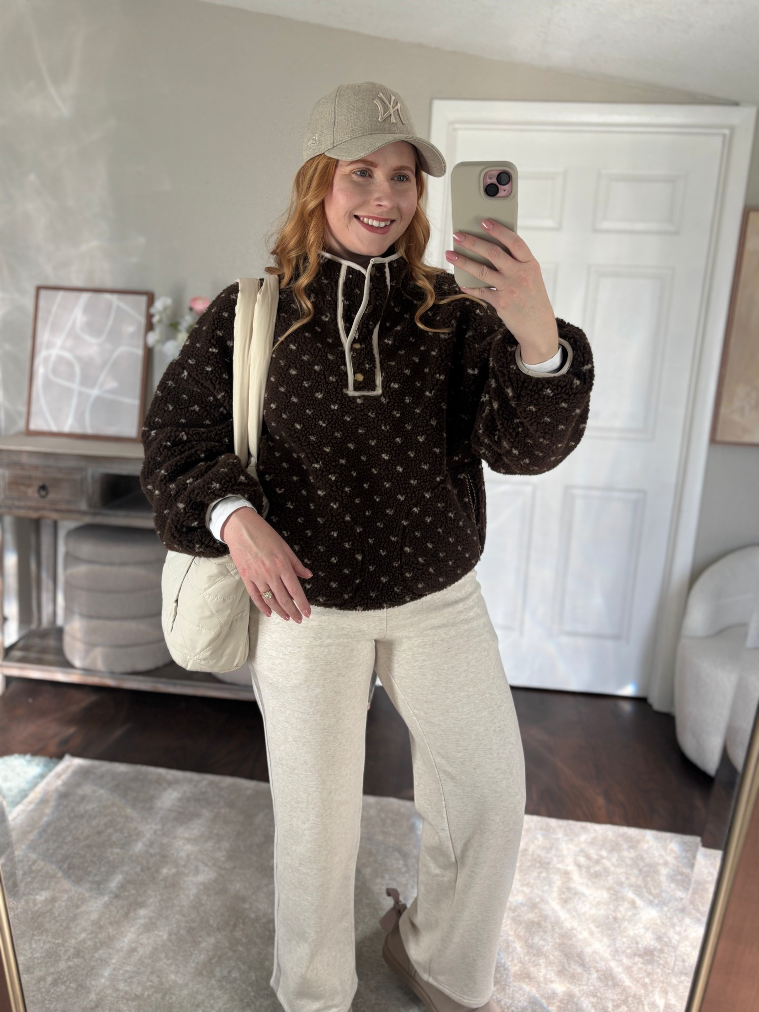 Amazon quarter zip medium with fleece pants for winter outfit idea from Amazon

#LTKdayinmylife #LTKootd #LTKMidsize