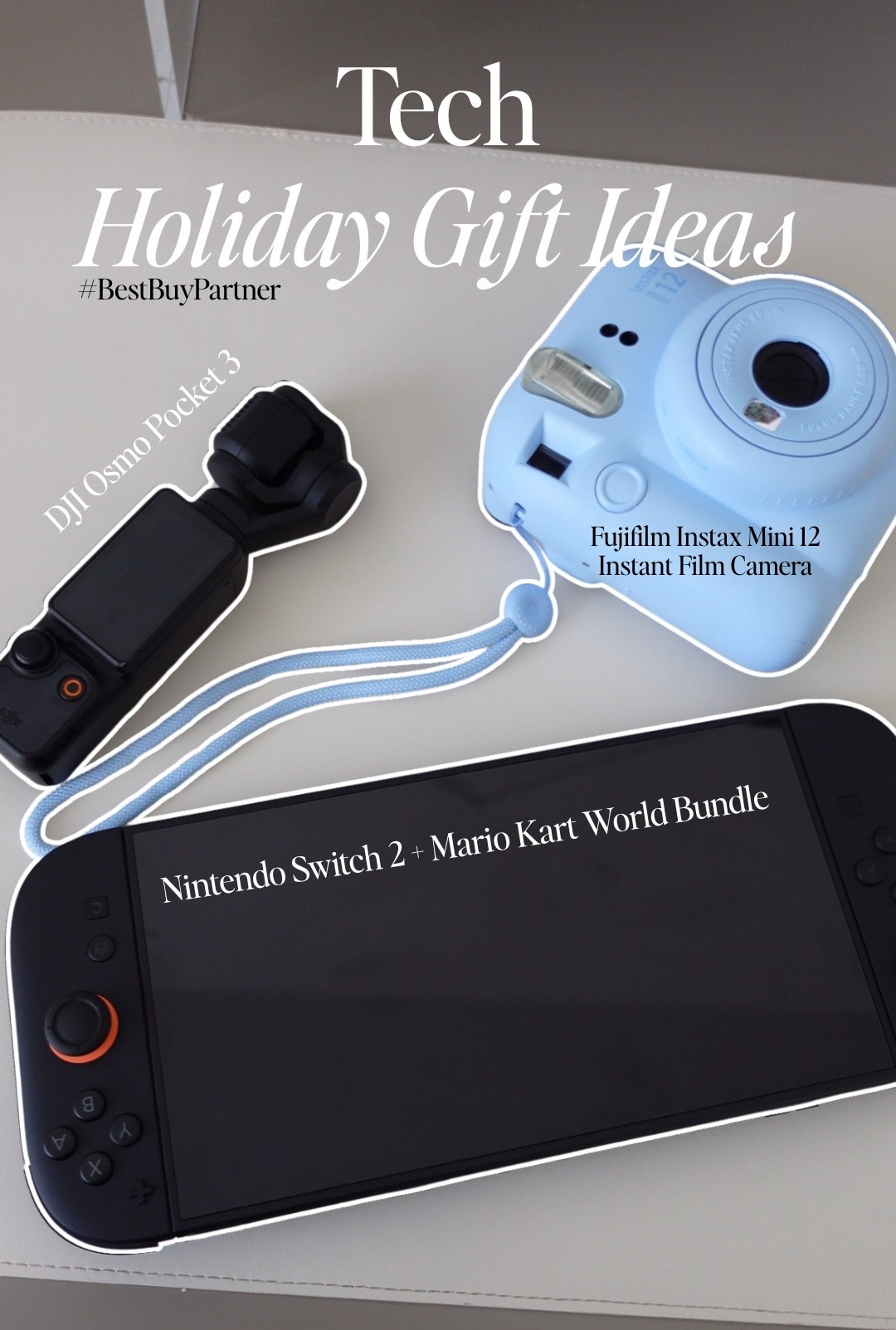 #BestBuyPartner Top 3 Tech Holiday Gift Ideas for the tech lovers in your life! @BestBuy has all the great tech deals to give the perfect gift this season! 


#LTKGiftGuide #LTKTravel #LTKHoliday