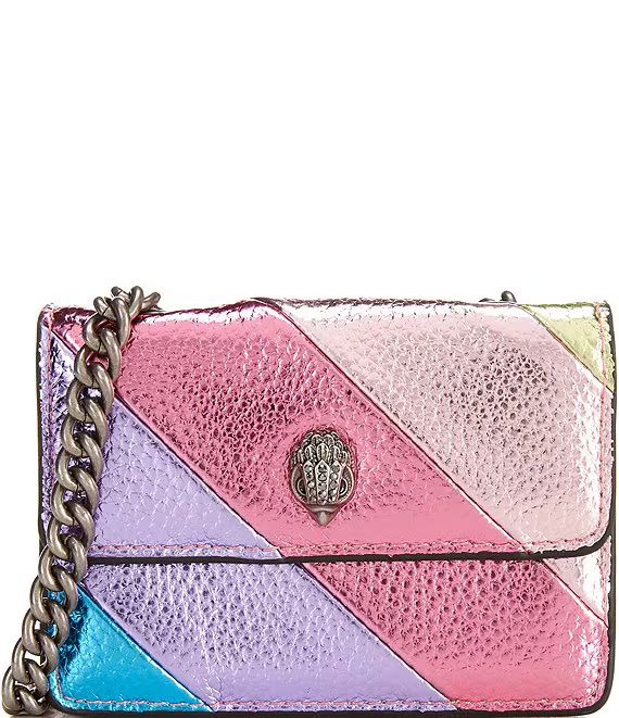 Micro Metallic Rainbow Kensington Crossbody Bag | Dillard's