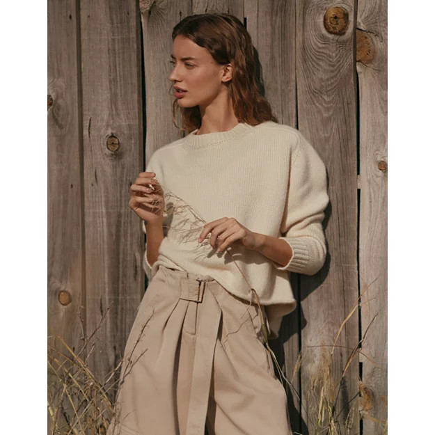 Luxury Cashmere Boxy Jumper | The White Company UK & ROW