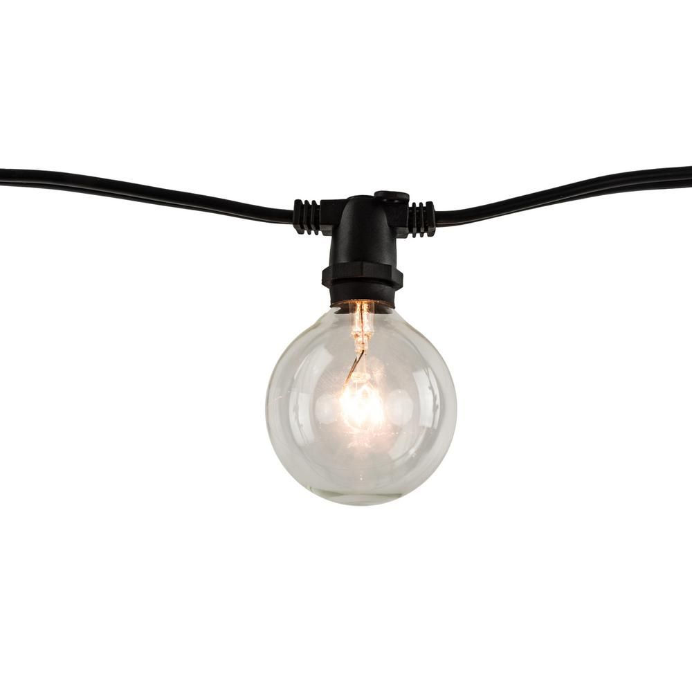 Bulbrite 14 ft. 10-Socket with 11-Watt G16 Incandescent String Light Set | The Home Depot