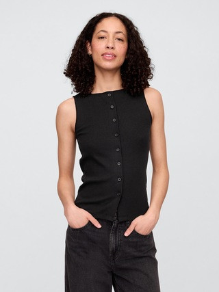 Ribbed Sleeveless Top | Gap Factory