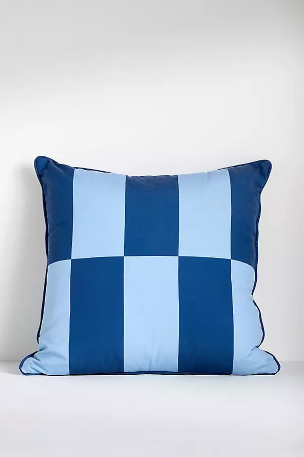 Coastal Printed Striped Indoor/Outdoor Pillow | Anthropologie (US)