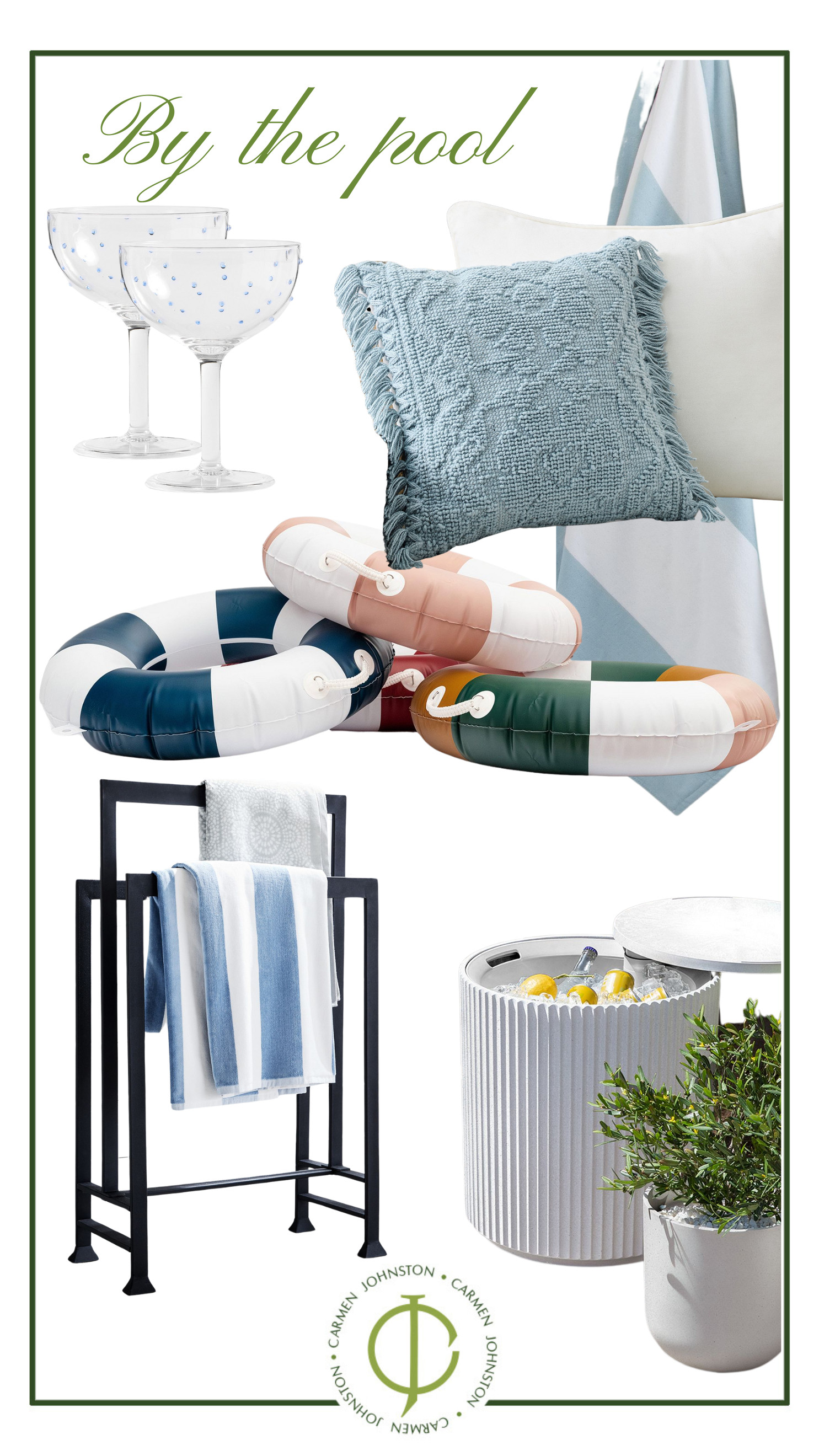 Poolside chic for summer, and on sale!  

 #LTKSummerEdit #LTKHome #LTKSwim