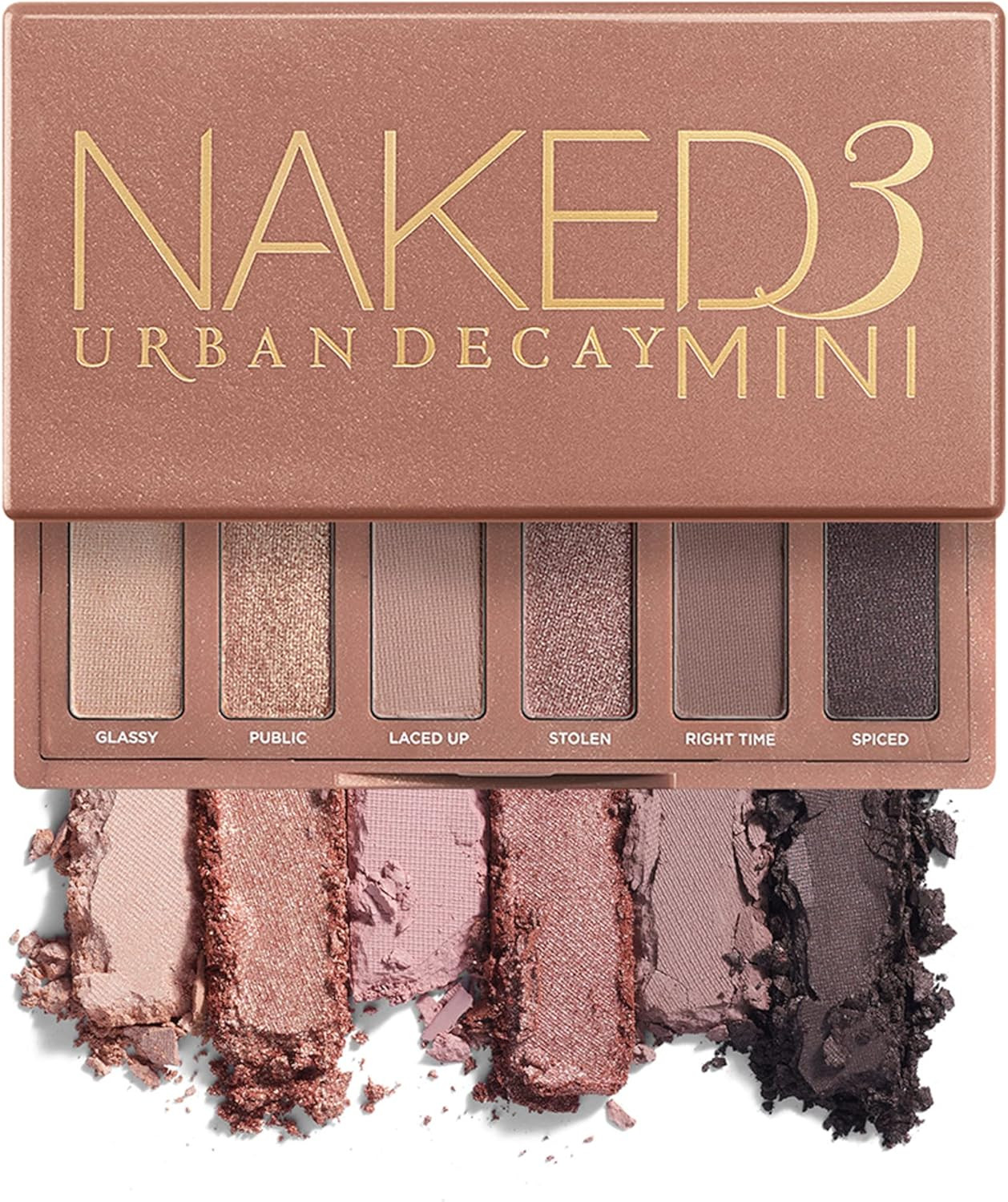 Urban Decay Naked3 Mini Eyeshadow Palette - Pigmented Eye Makeup Palette For On the Go - Ultra Blend | Amazon (US)