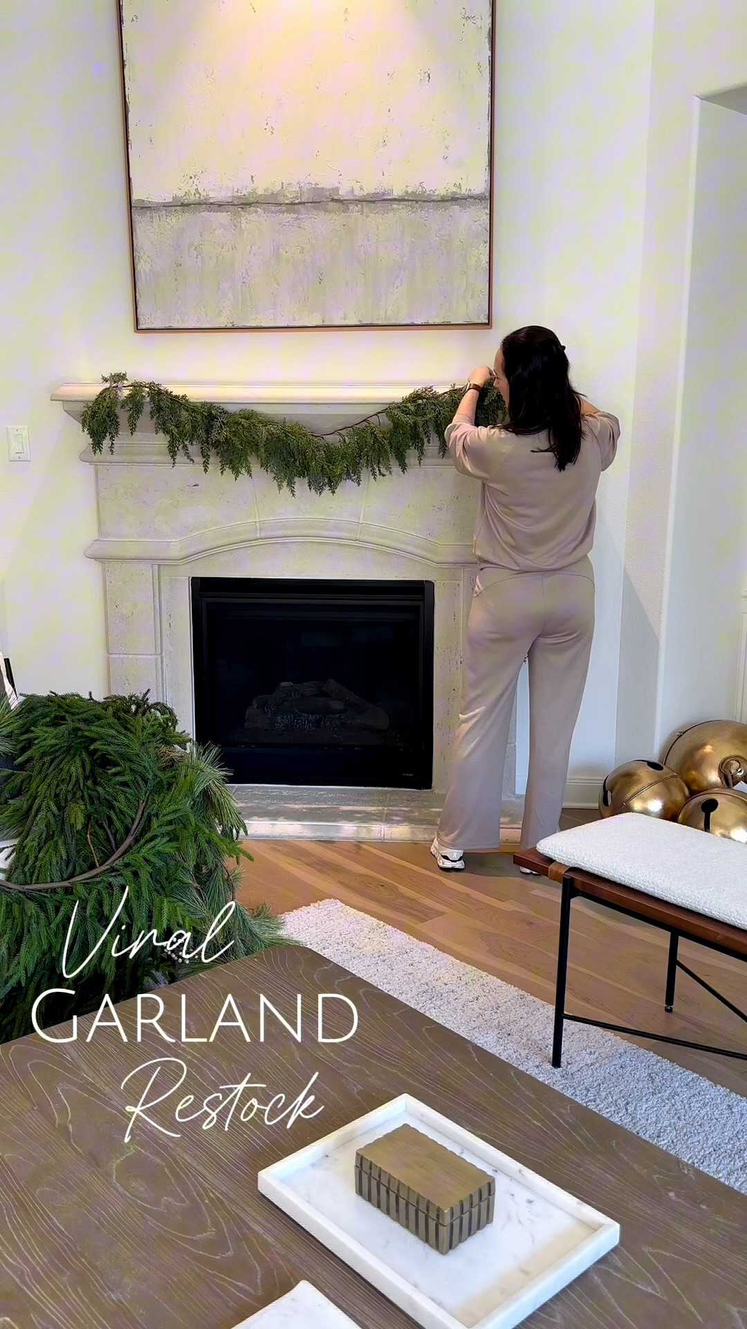GARLAND RESTOCK 🌲 This is one early purchase you won’t regret! The MTH garland just dropped and always is a sellout.

Garland
My Rexas House
Walmart find
Christmas decor
Mantel
Holiday decor

#LTKSeasonal #LTKHome