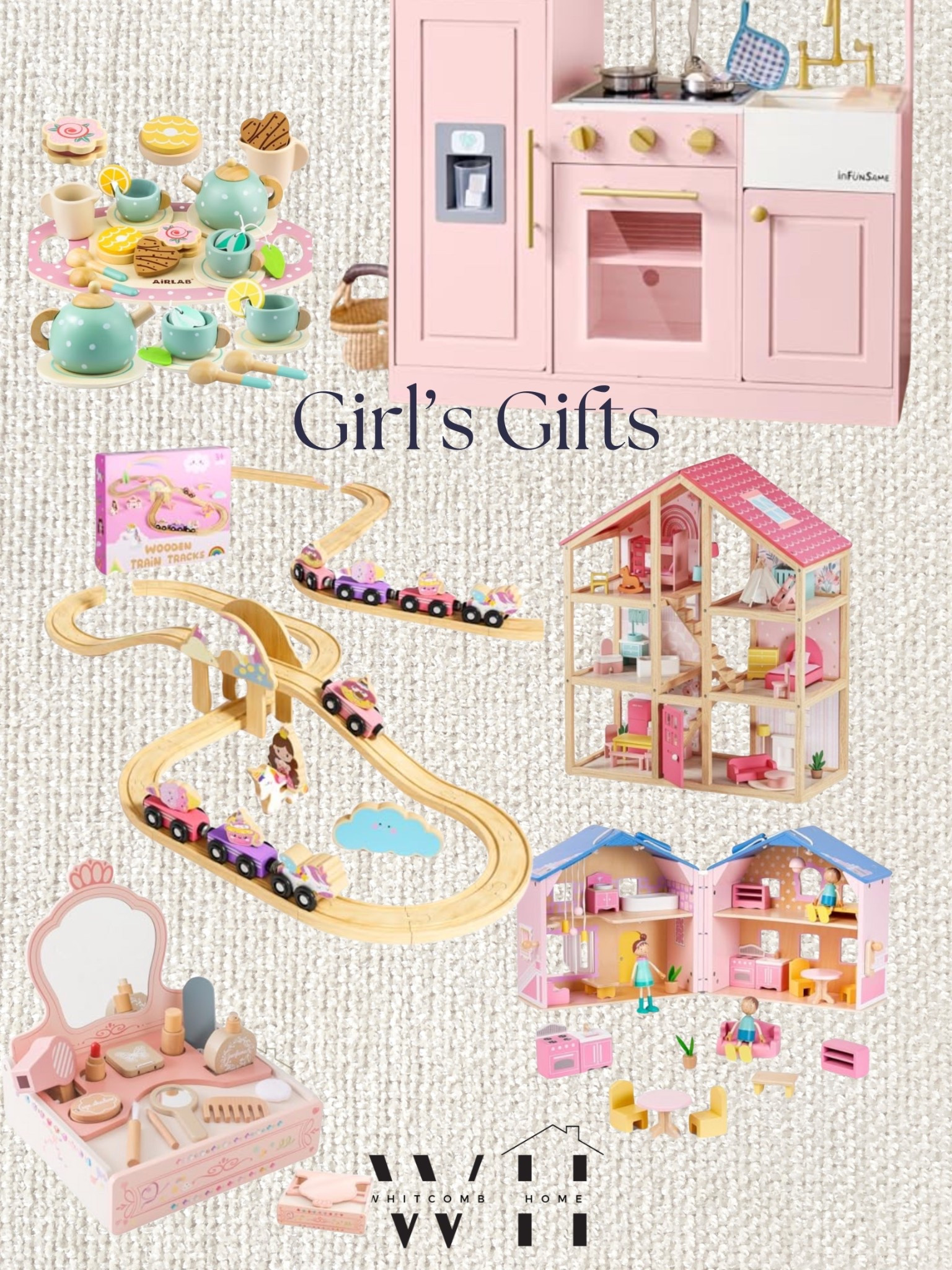 Looking for a gift for a little girl? These are some pretty cute wooden sets to let their imaginations run wild  

#LTKHoliday #LTKGiftGuide #LTKKids