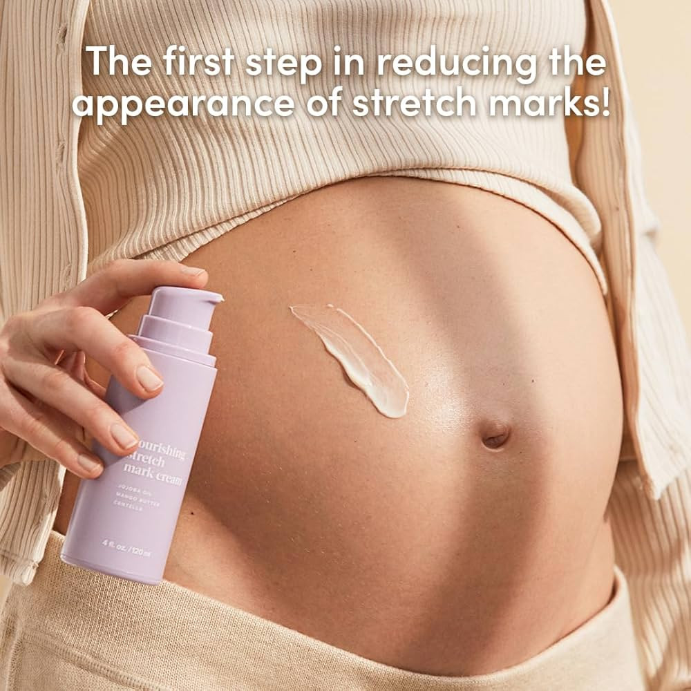 Evereden Nourishing Stretch Mark Cream (4 fl.oz): Clean & Vegan Stretch Mark Cream for Pregnancy ... | Amazon (US)